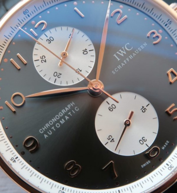 Replica IWC ZF Portuguese Chrono IW371433 Jacky Chen Leather Strap - Elite Watch Atelier