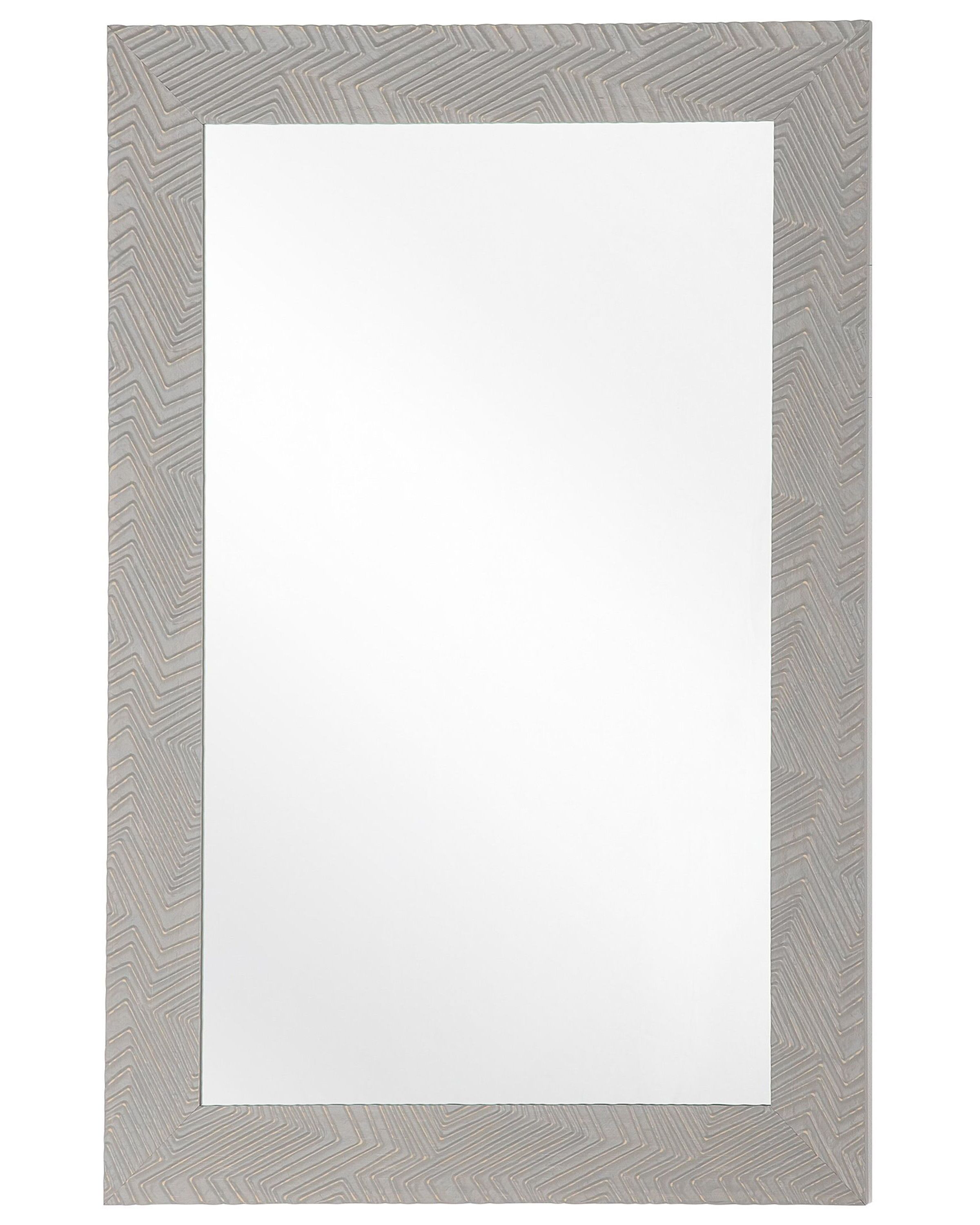 Wall Mirror NEVEZ 60 cm 91 cm Grey