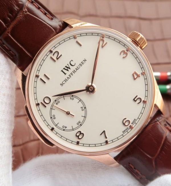 Replica IWC YLF Portuguese YG IW5242 White Dial A95290 - Top club