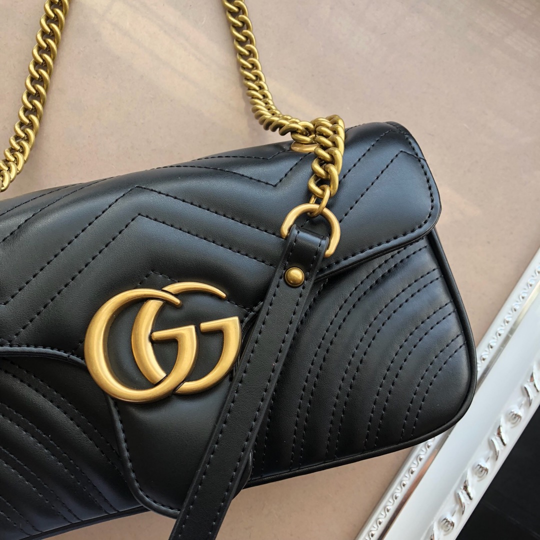 Replica Gucci Marmont Small Matelasse Shoulder Bag Nano/22Cm/26Cm1:1High-quality replica