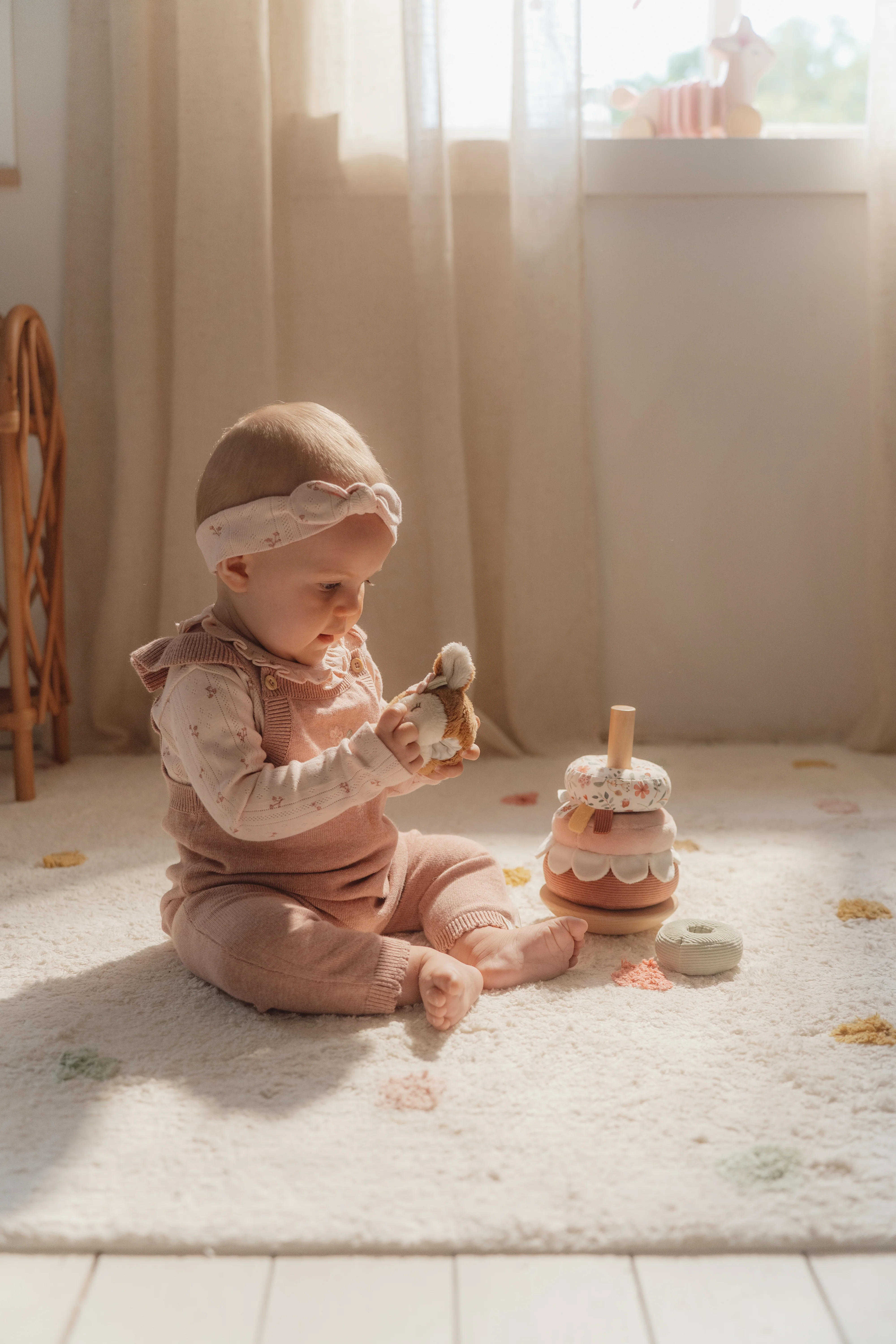 Little Dutch Soft-Stapelturm mit Ringen Fairy Garden