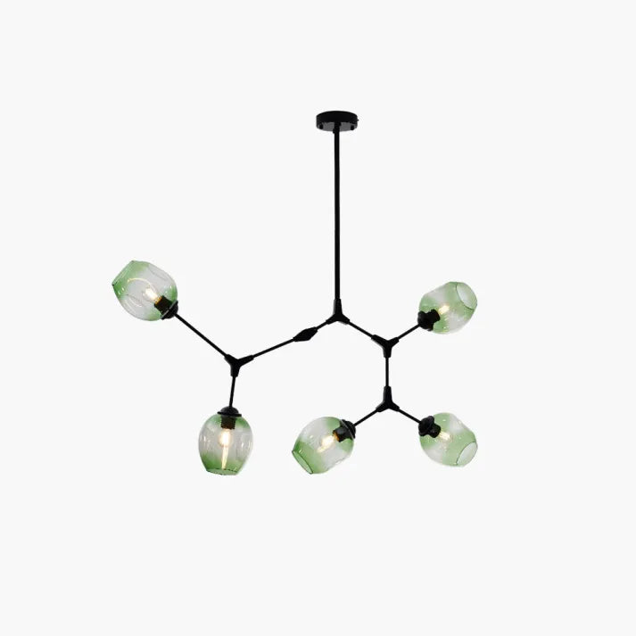 Sputnik Hanglamp met Glazen Bubbels - moderne uitstraling - unieke bubbels - sfeervolle verlichting -