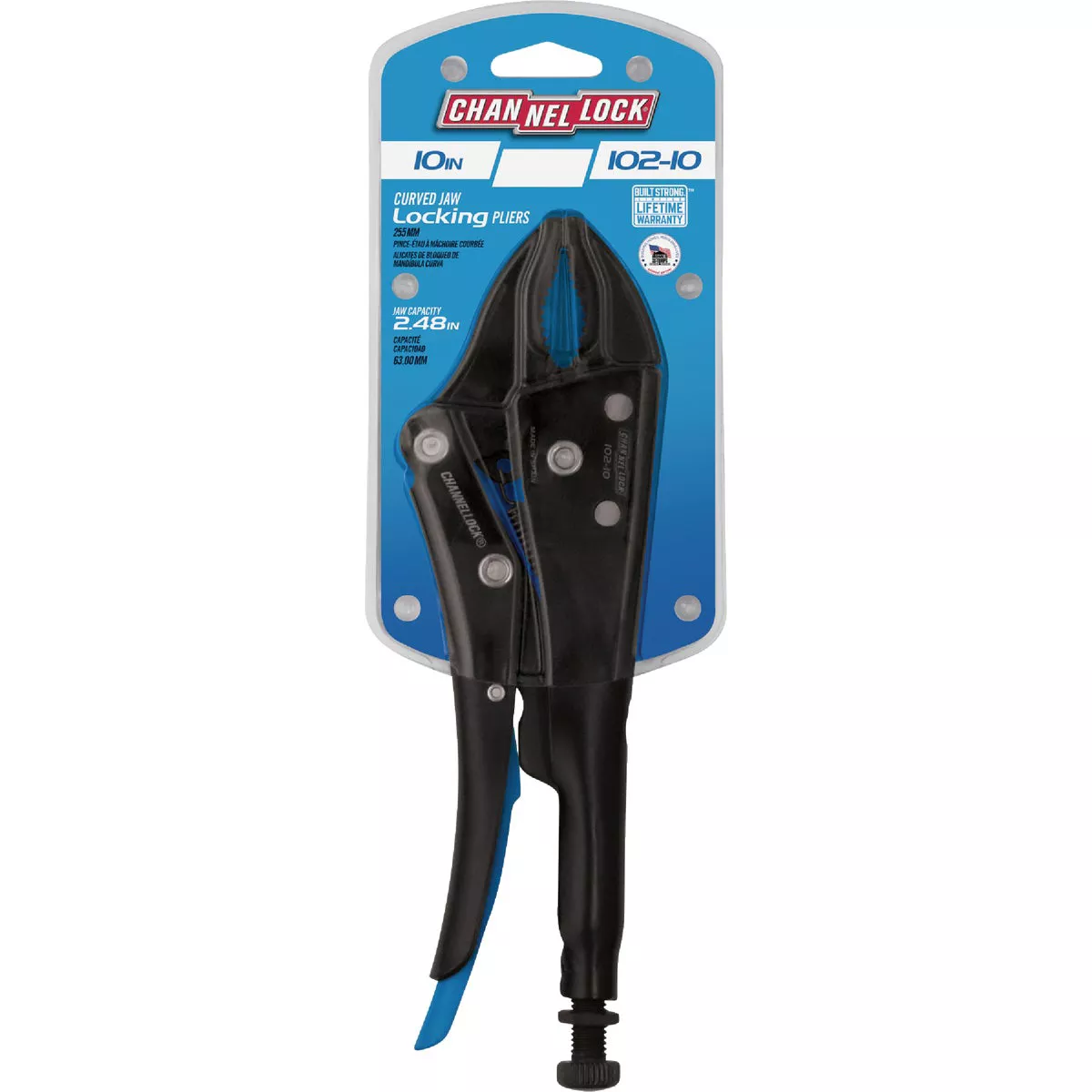 Channellock 10 In. Curved Jaw Locking Pliers