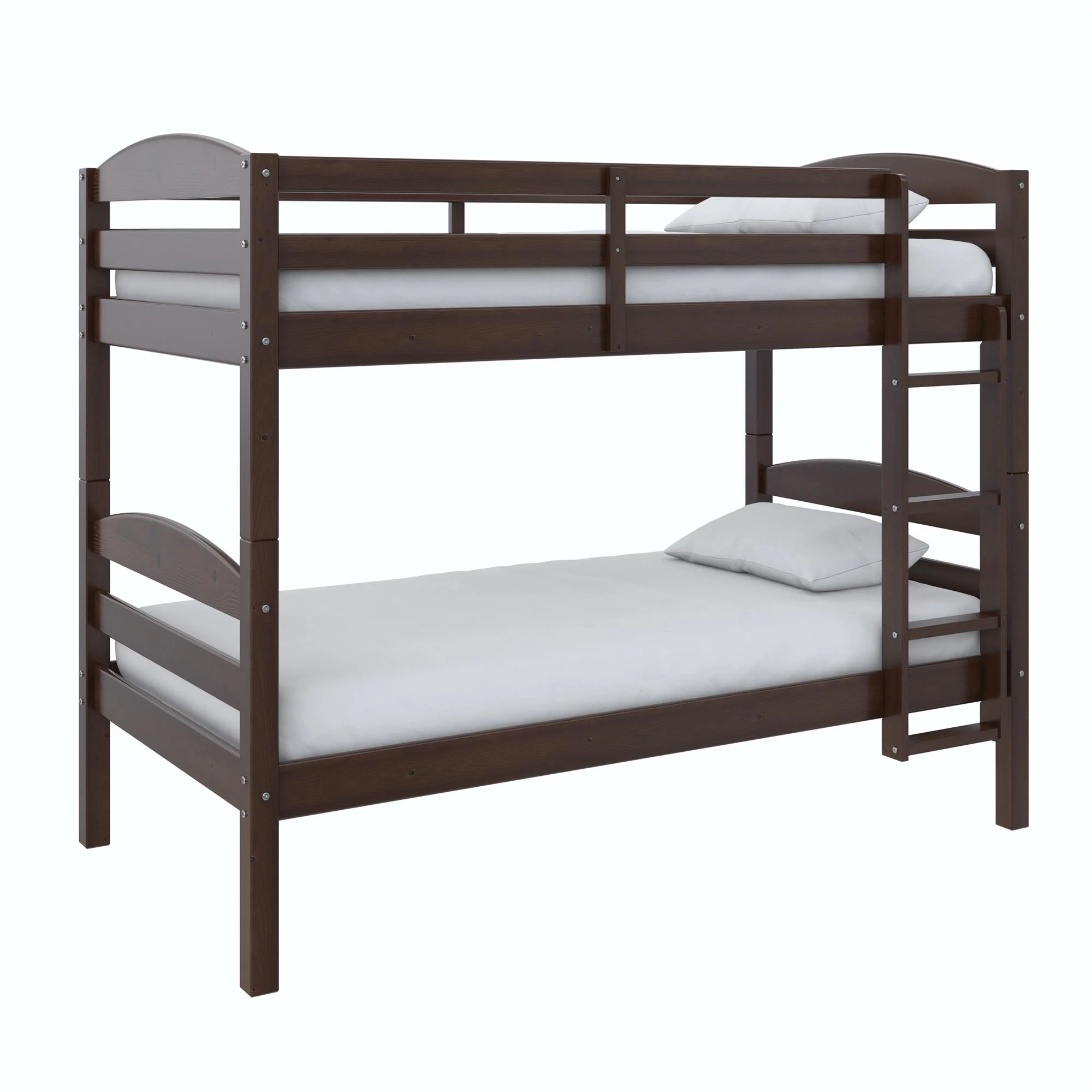 Better Homes & Gardens Leighton Solid Wood Twin-over-Twin Convertible Bunk Bed, Vanilla - Image 37
