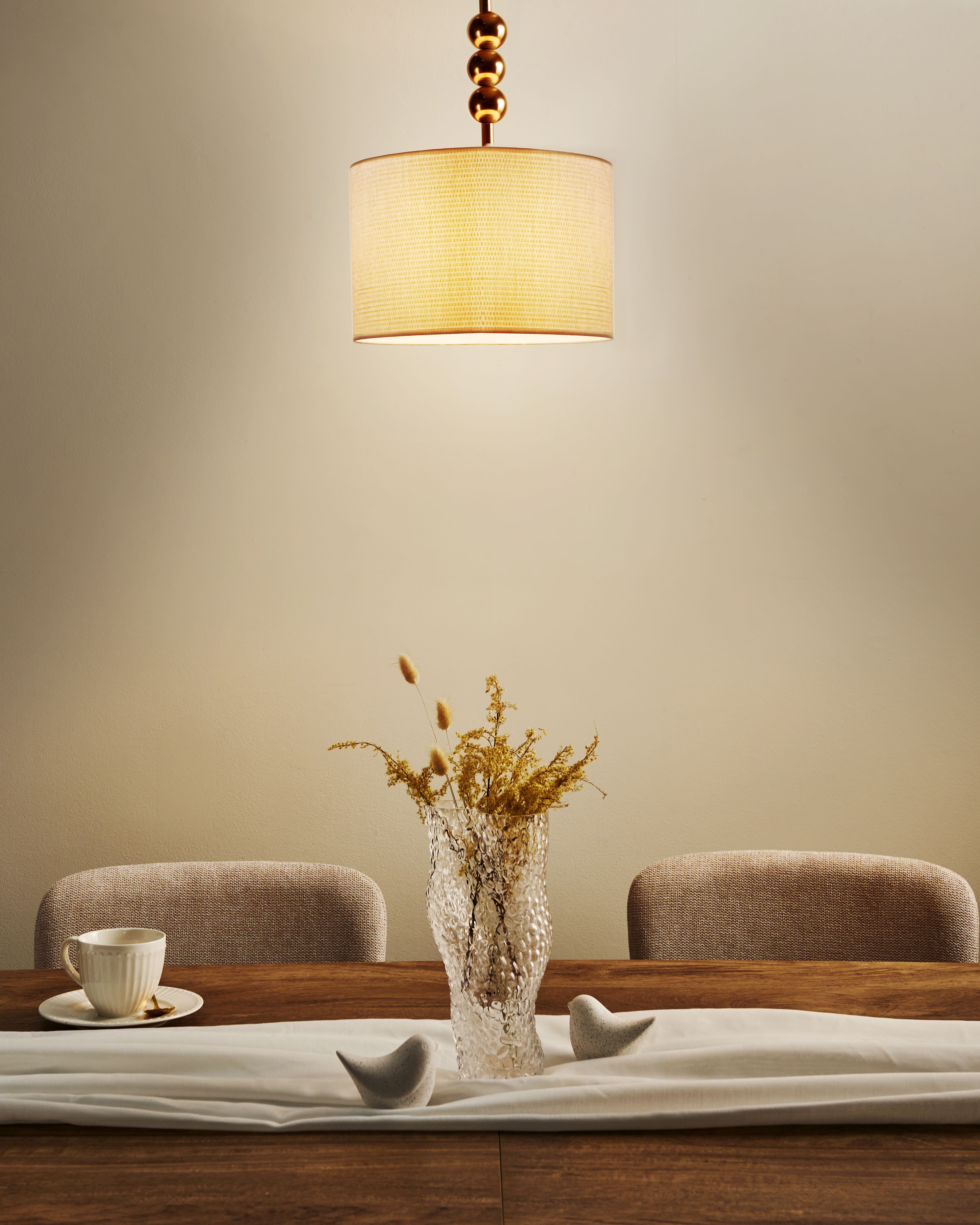 Pendant Lamp LOKY Metal Brass