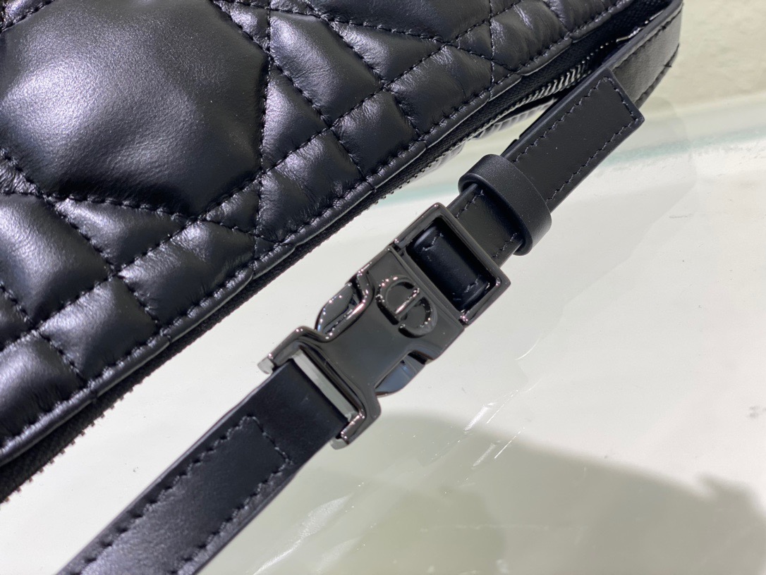 Christian Dior Medium DiorTravel Nomad Pouch Black, For Women, Women’s Handbags 8.5in/22cm CD S5554BMIG_M9001:1High-quality replica