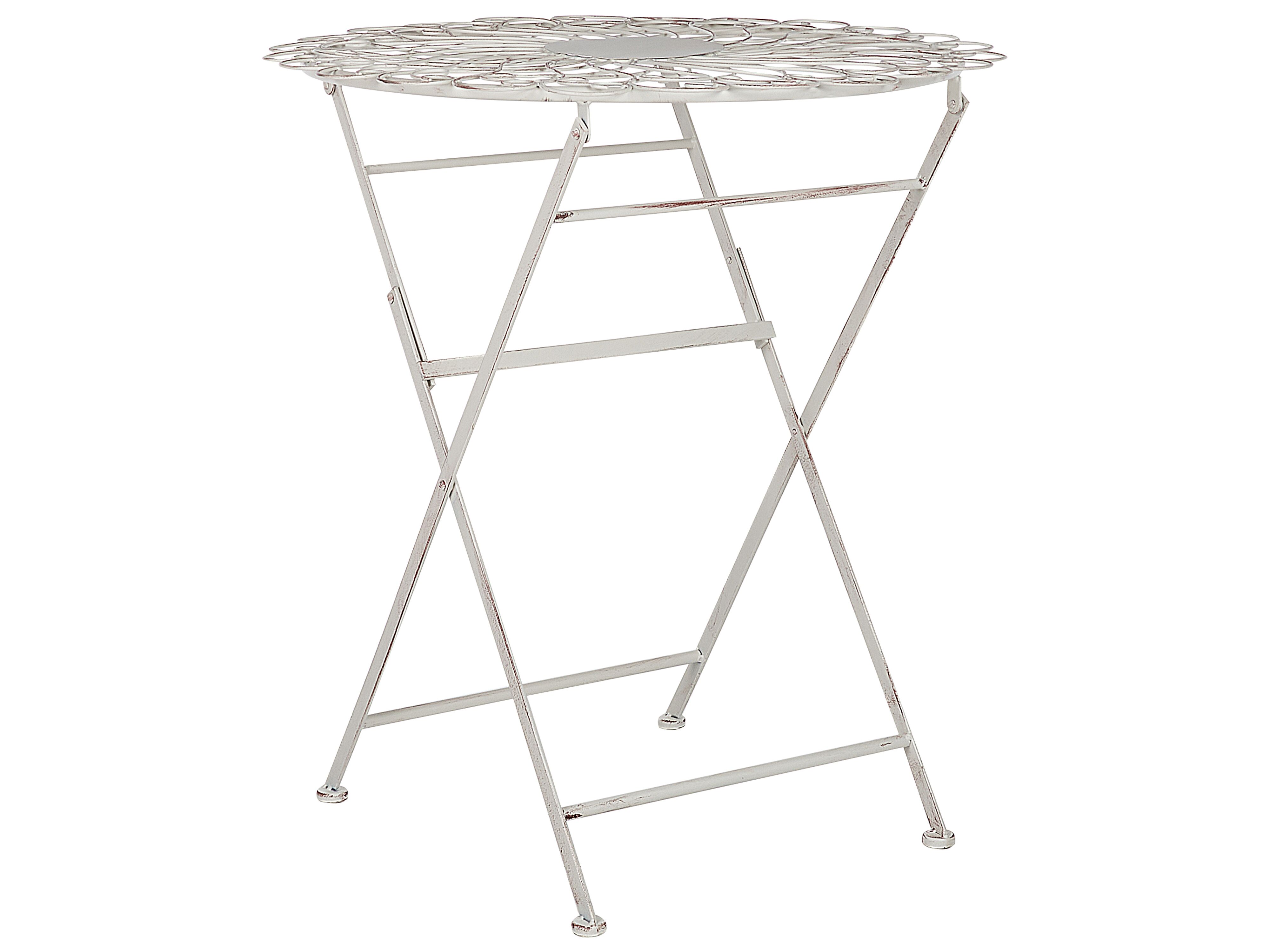 Bistro Table STIFFE 70 cm 70 cm Metal White