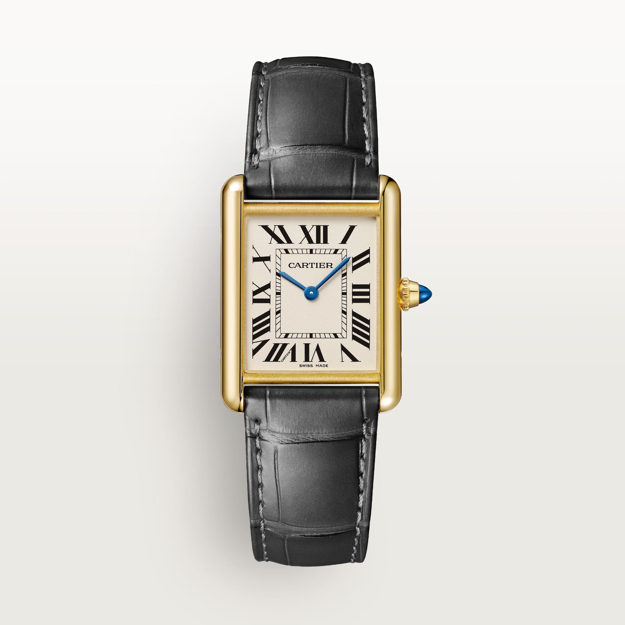 Tank Louis fake cartier watch large model quartz movement(1:1 replica) - Elite Watch Atelier