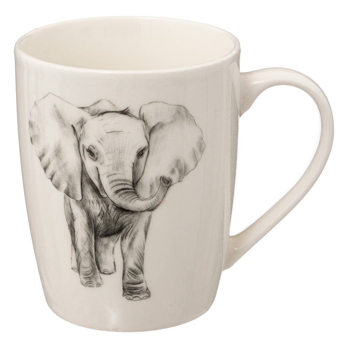 Mug "Safari" Black & White