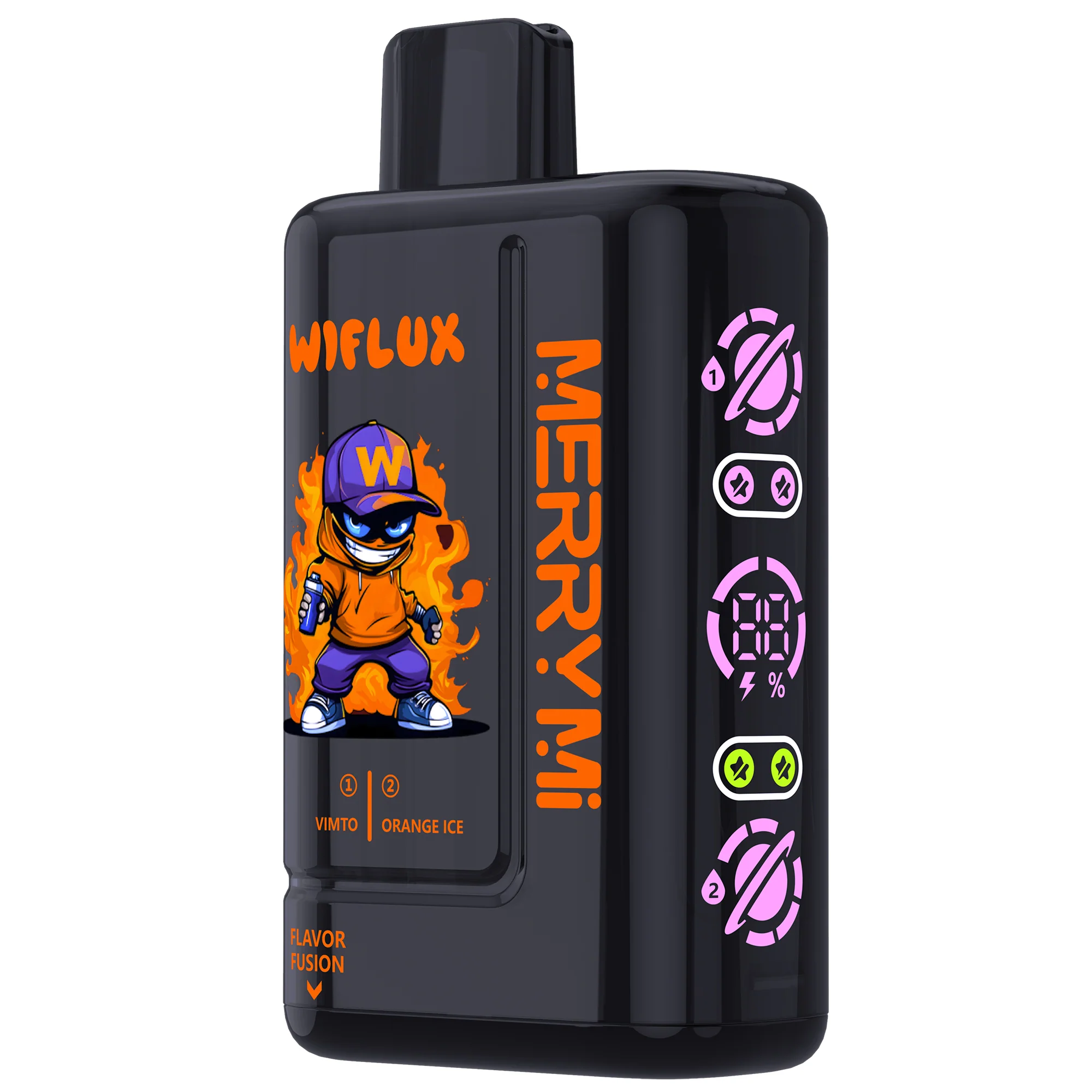 MerryMi WIFLUX 24K ładowalny jednorazowy e-papieros (wszystkie smaki)