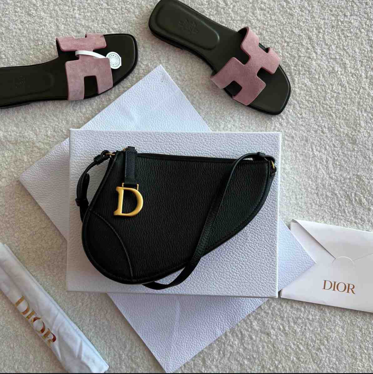 Christian Dior Saddle Bag Rodeo Pouch