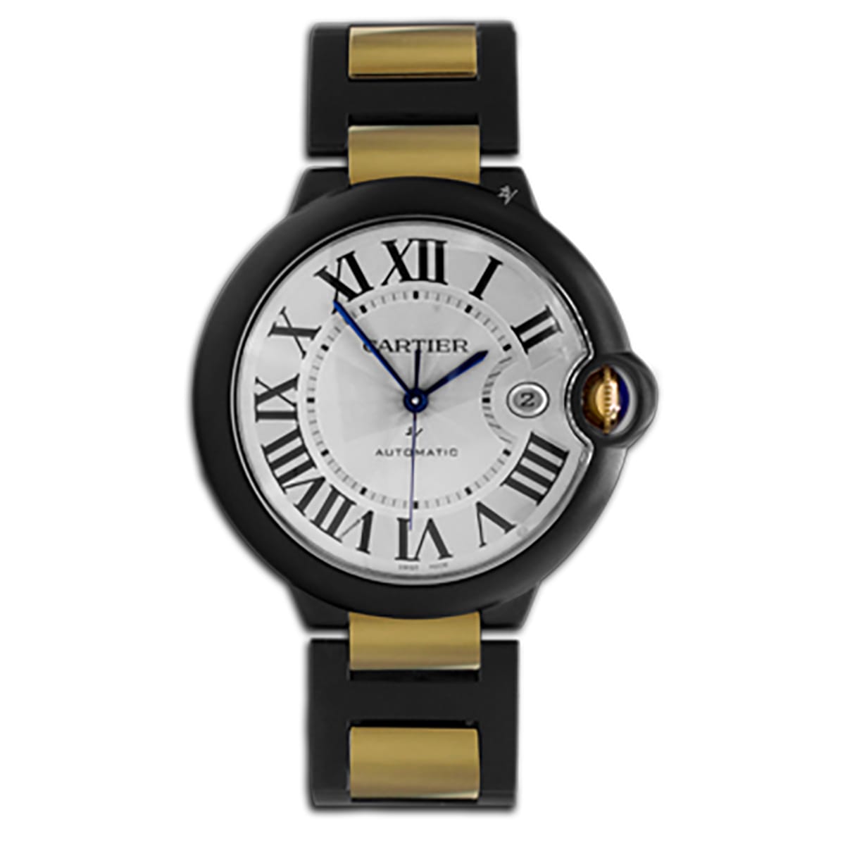 Fake Cartier Replica Watch Ballon Bleu Limited Edition Black DLC-PVD(1:1 replica) - Top club