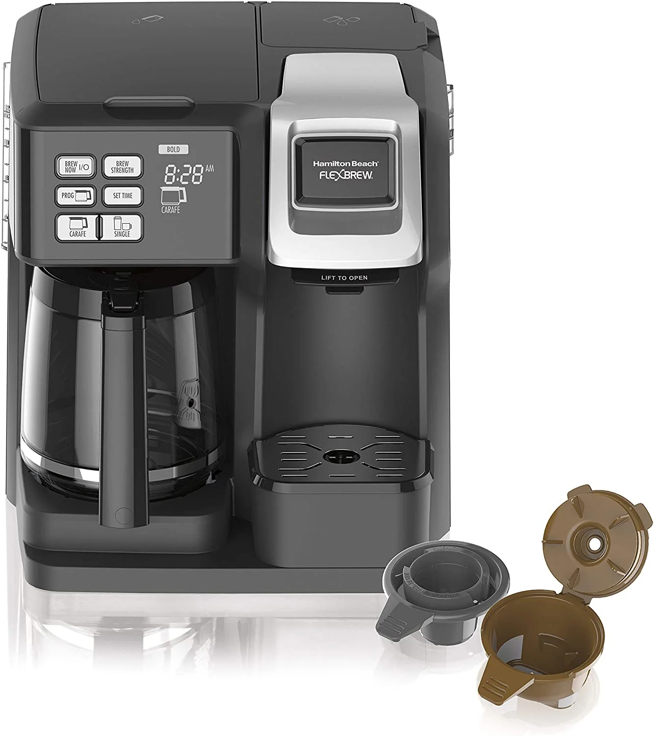 Restored Hamilton Beach Flexbrew 2way Coffee Maker (Refurbished)