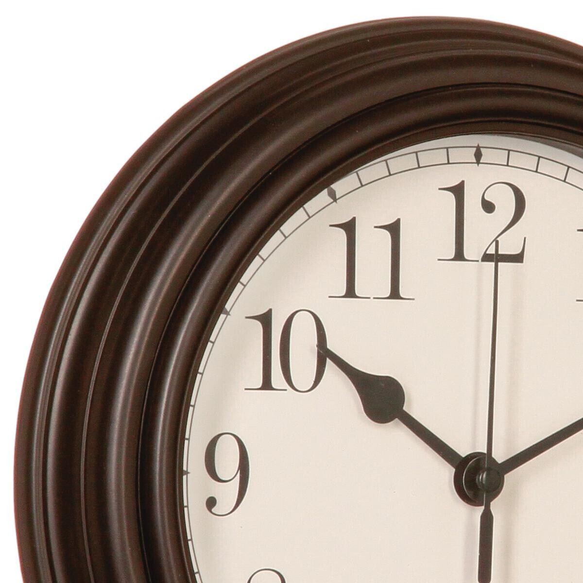 Clock with mouldings "Evan" D.22 cm