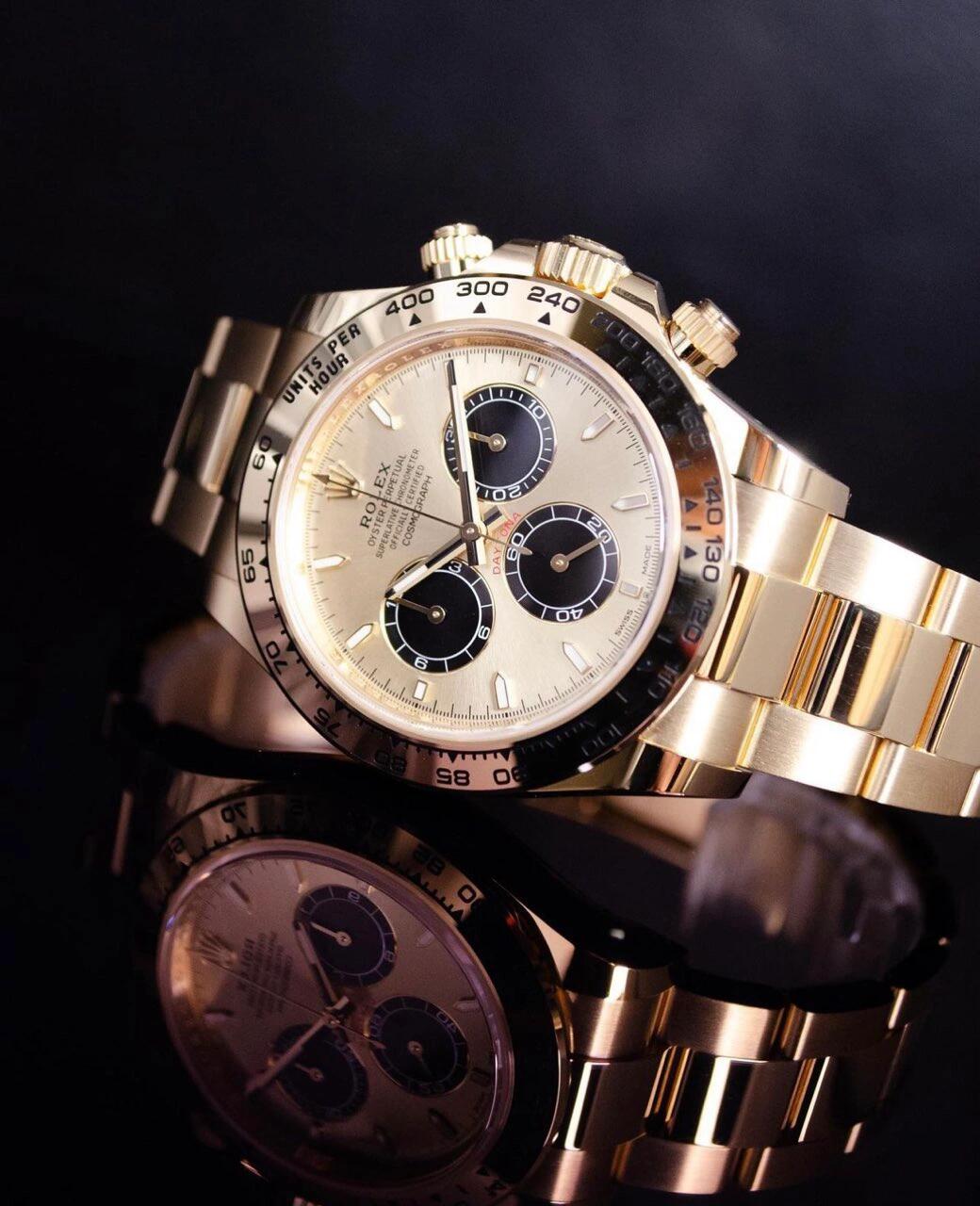 Rolex Cosmograph Daytona 40mm, 18k Yellow Gold, Ref# 126508-0006(1:1 replica) - Top club