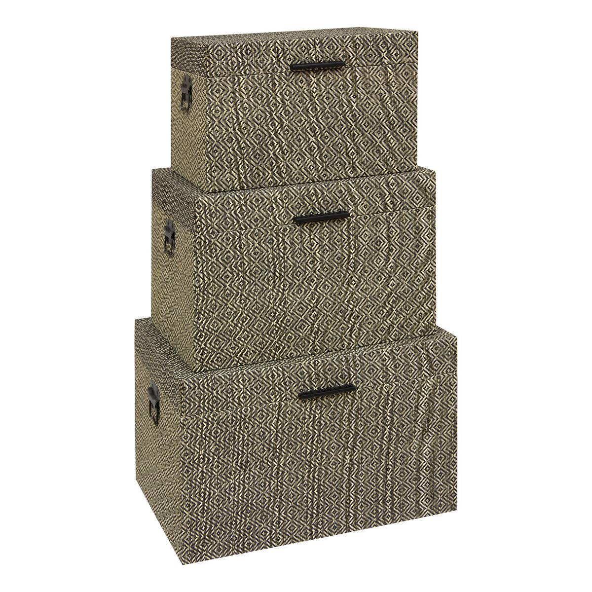 Trunk "Reso" Gray, 57x35 cm