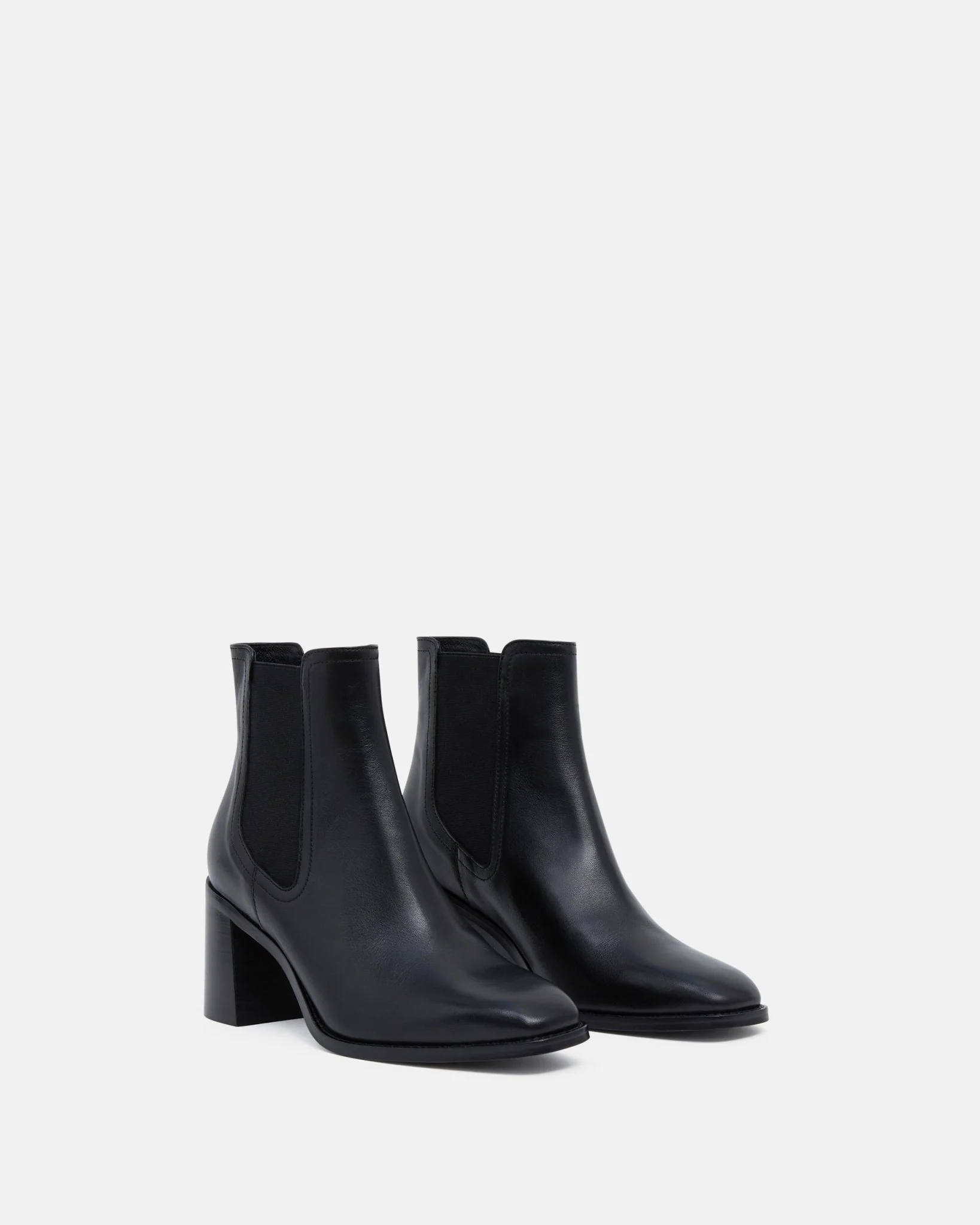 BOTTINES ORLIA/LIS NOIR - Bottines en cuir à élastique