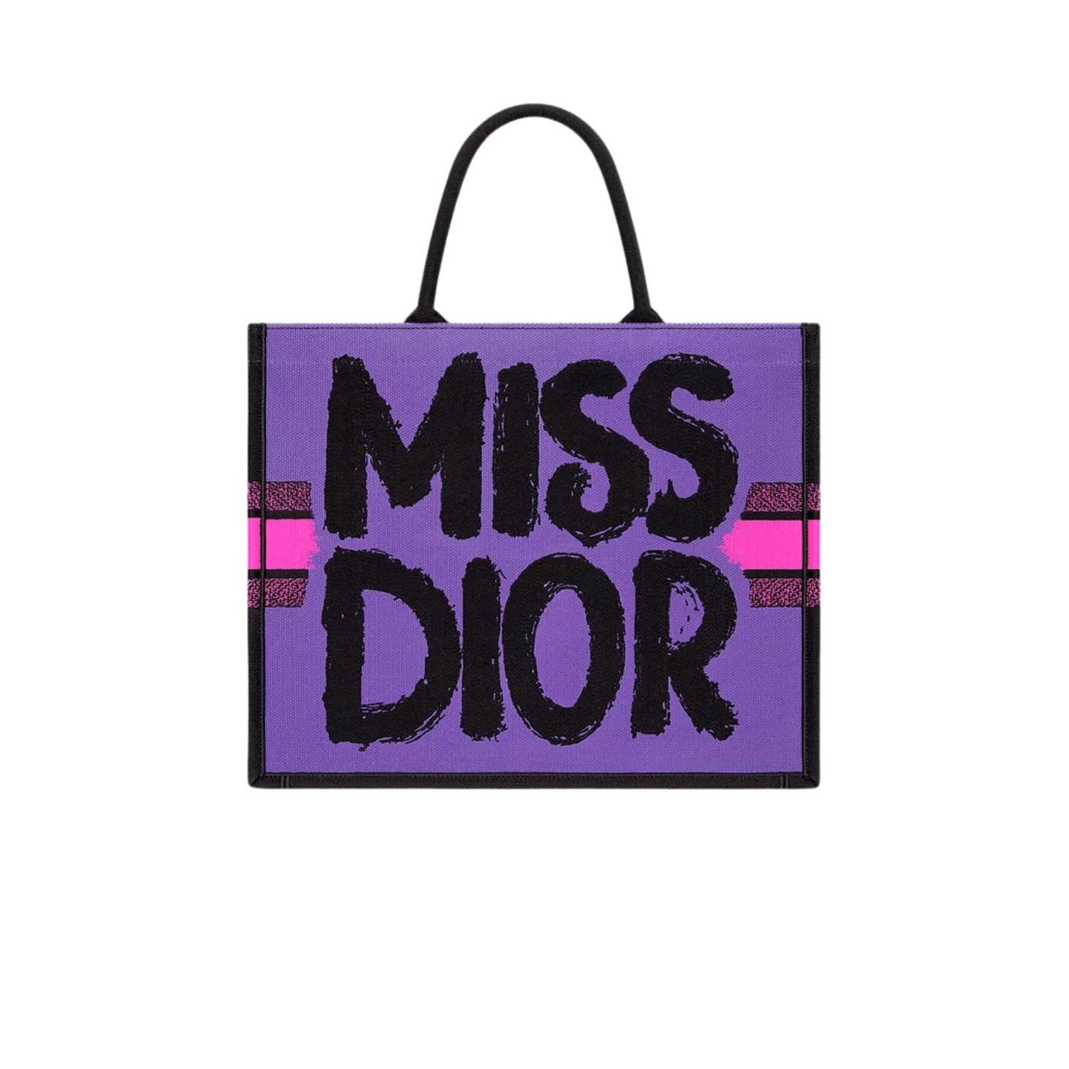 Dior Large Book Tote Bag Two-Tone Fuchsia And Purple For Women 42cm/16.5in – M1286ZEZY_M75E