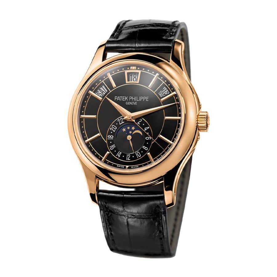 Patek Leather Black 5205R-010 Replica - Elite Watch Atelier