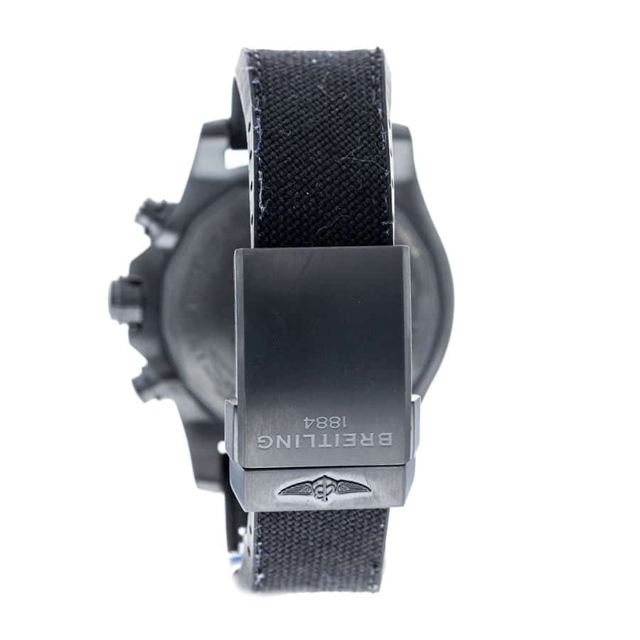 Breitling Super Avenger II Black Steel M133711A/BF30 Replica - Top club