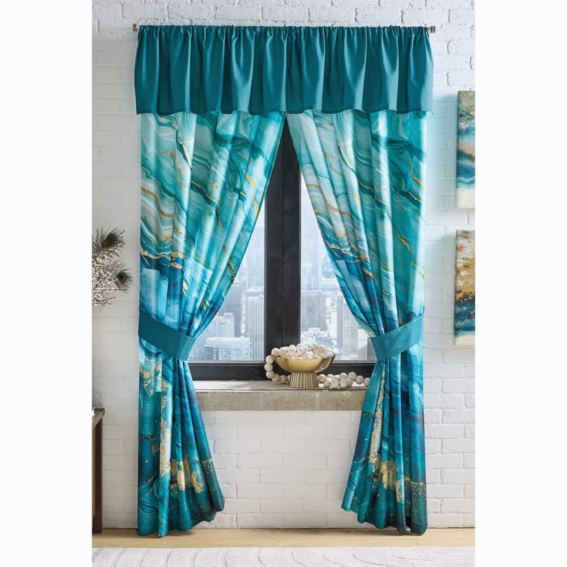 Gemma Window Treatments - MIDNIGHT VELVET CATALOG