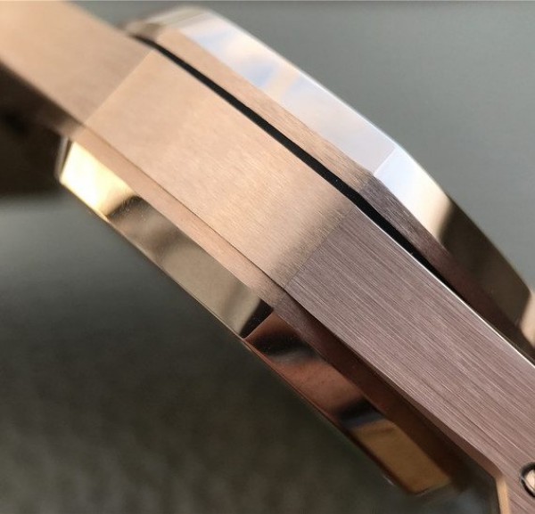 Replica Audemars Piguet Royal OAK Royal Oak Chronograph 26331 RG Brown Dial Leather Strap A7750 - Top club