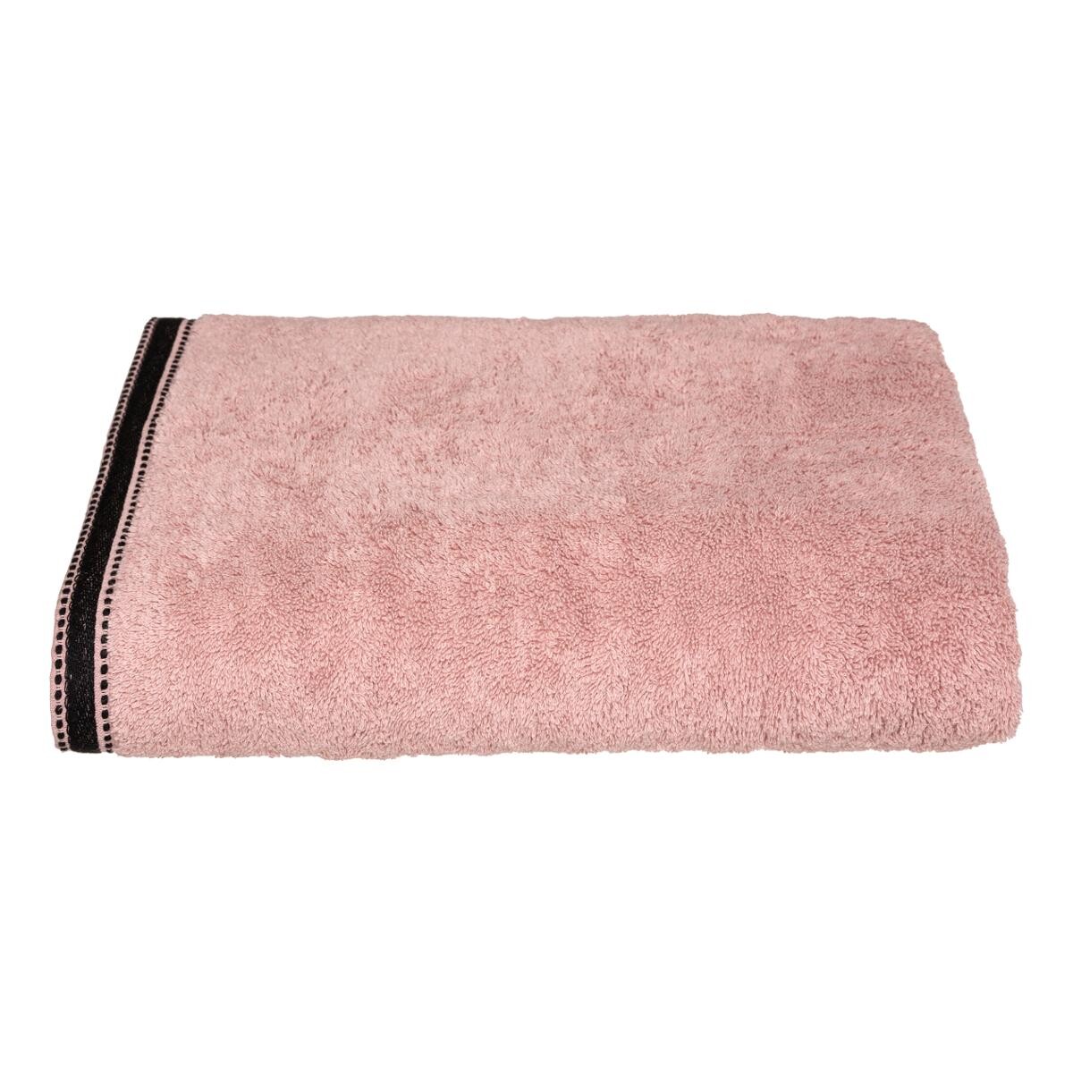 Bath towel "Joia", cotton Pink, 100x150 cm, 550 g/m&sup2;