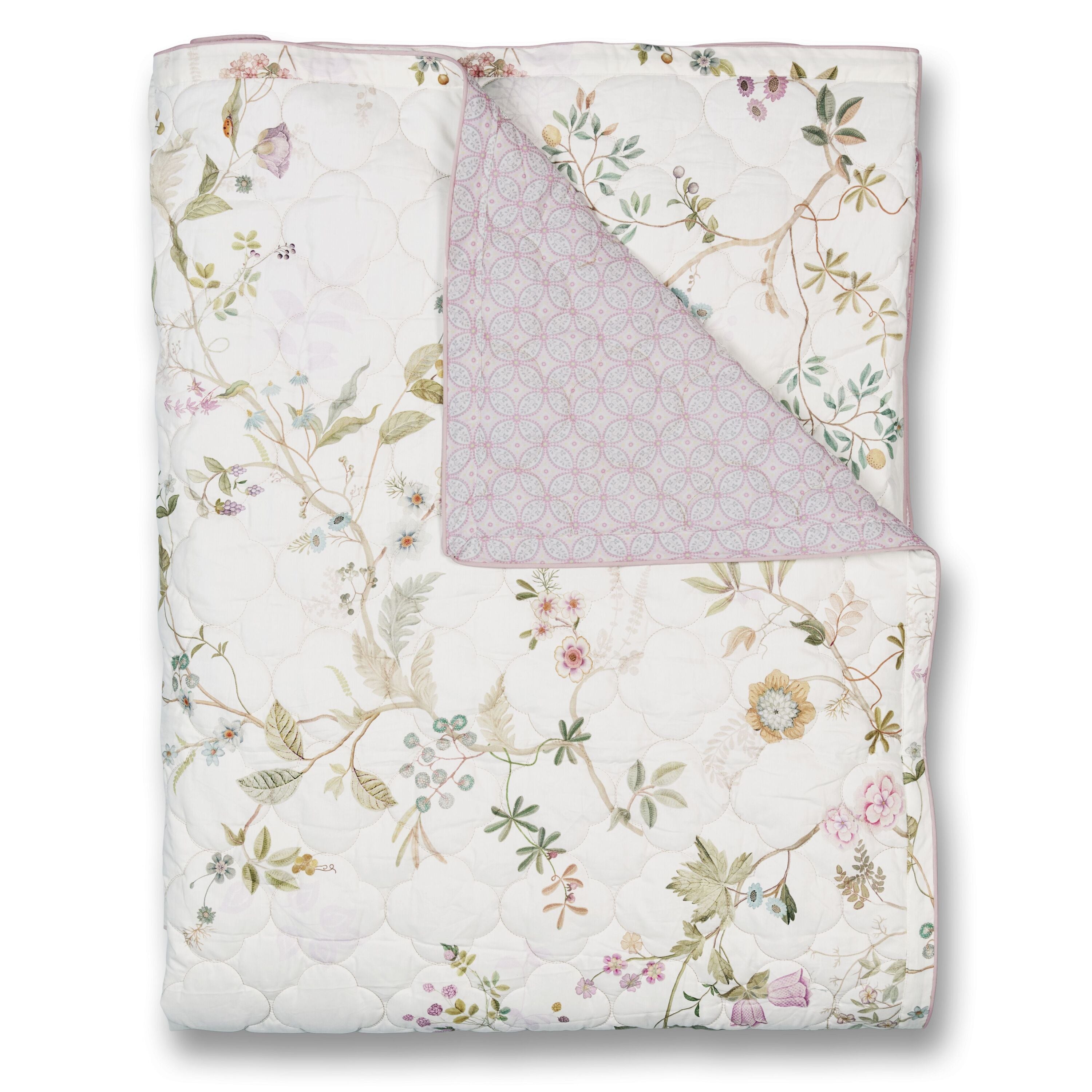 Pip Studio Bustani Sprei 270 x 260 cm - Wit