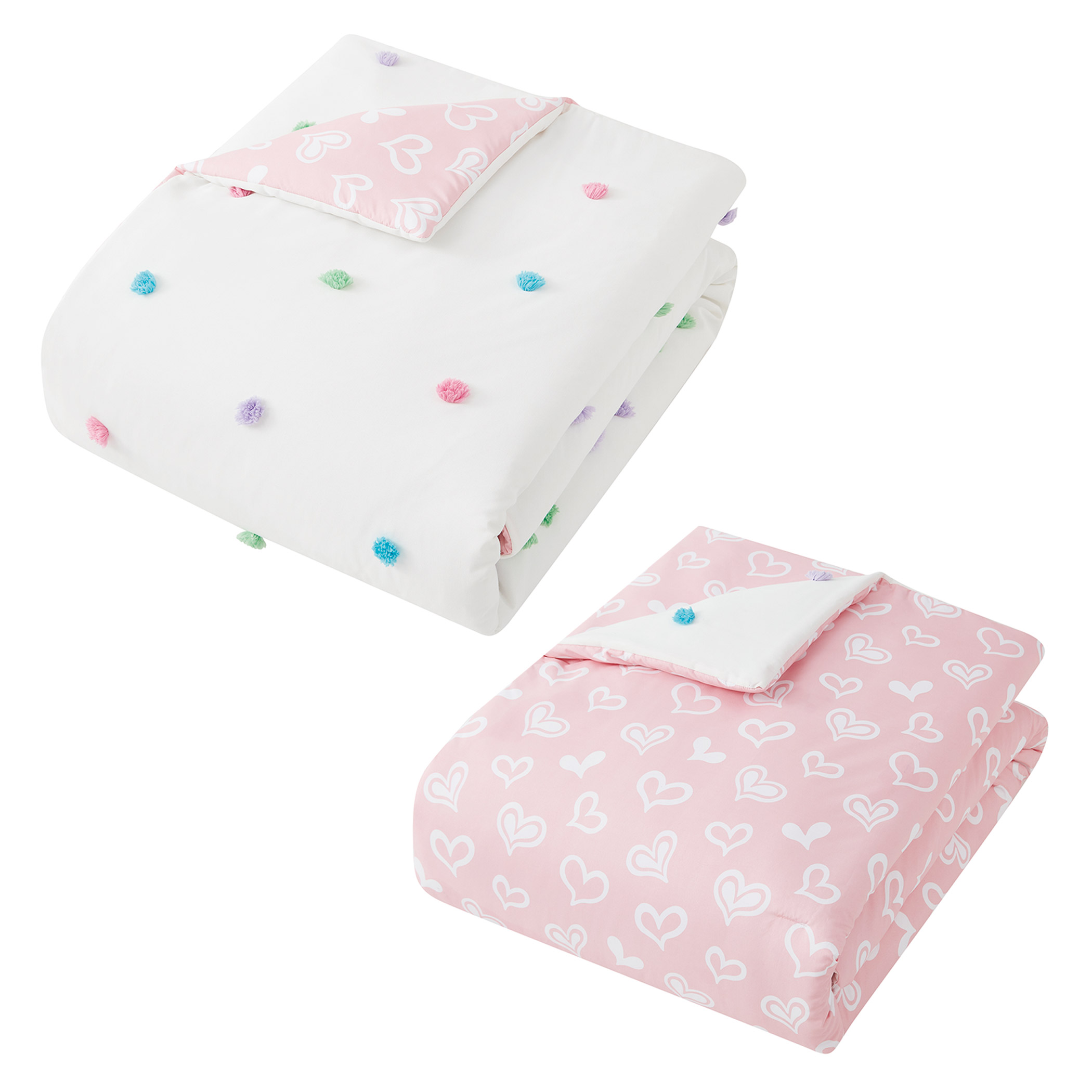Mason & Mollie Pom Dots 6-piece Bedding Set