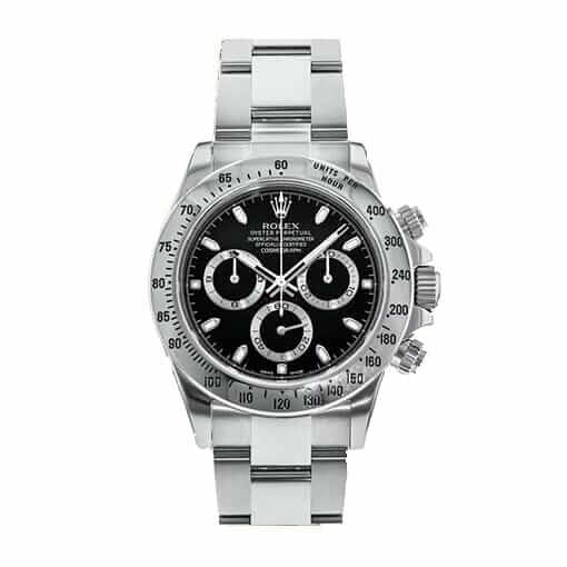 Daytona 116520 Black Dial Replica - Elite Watch Atelier