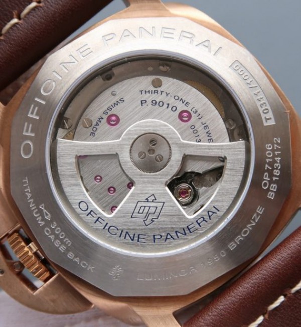 Replica Panerai XF Luminor 1950 PAM671 Bronzo Blue Dial - Top club
