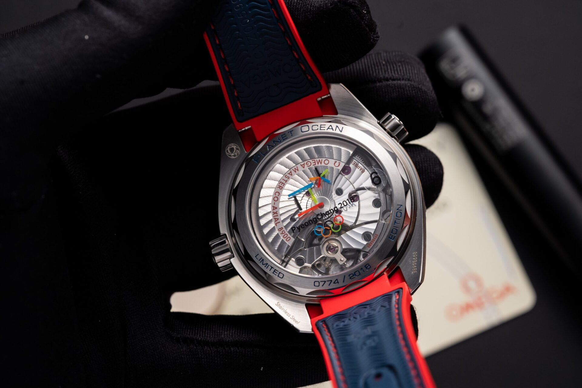 Omega Replica Watch Specialities Pyeongchang 2018 Limited Blue Dial 43.5mm - Top club