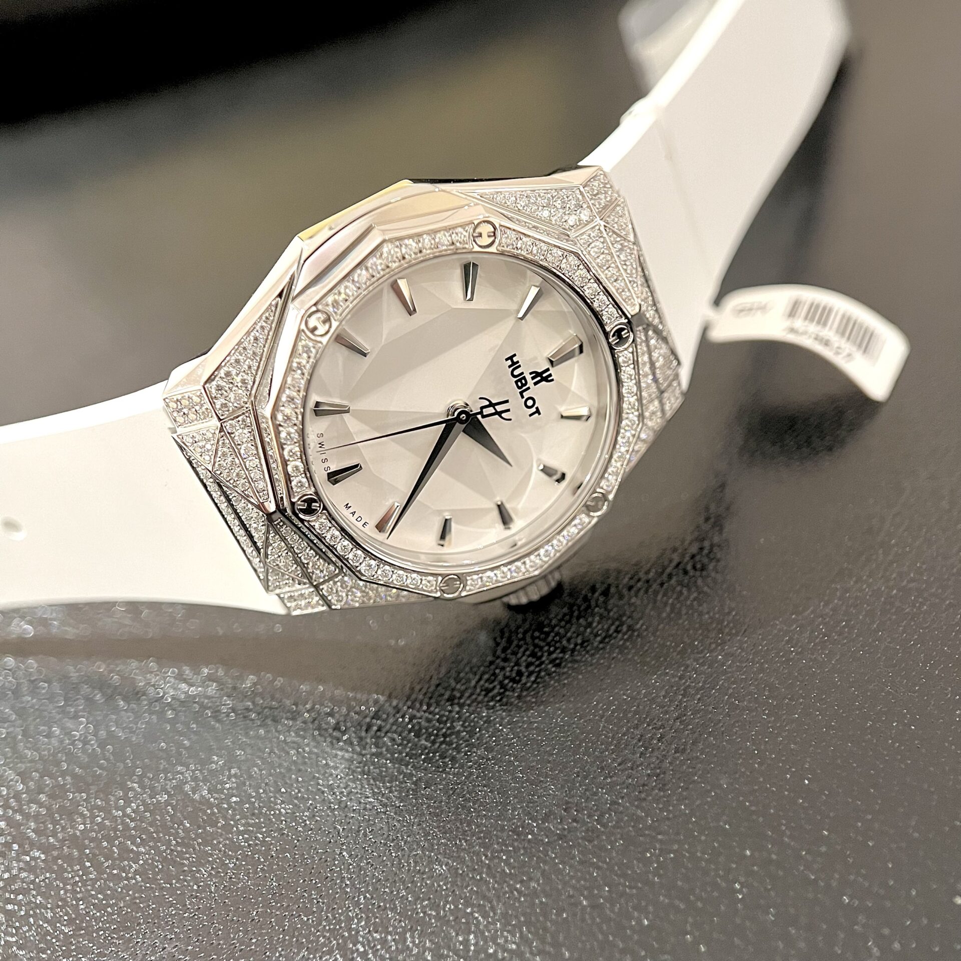 Hublot Replica 1:1 Watch Orlinski White Full Moissanite Diamond 40mm - Top club