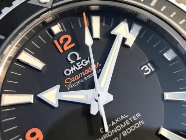 Replica Omega Planet Ocean Professional Ceramic Bezel 45mm OMF Orange Marker Rubber Strap A8500 - Top club