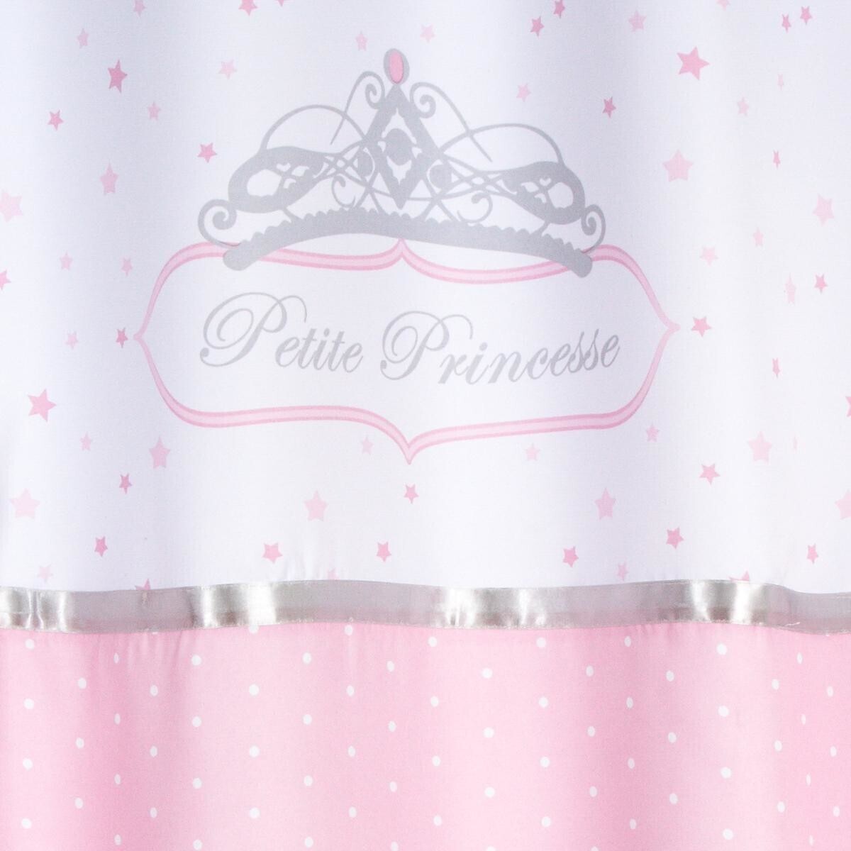 Kids curtain "Princesse ribbon" Pink, 140x260 cm