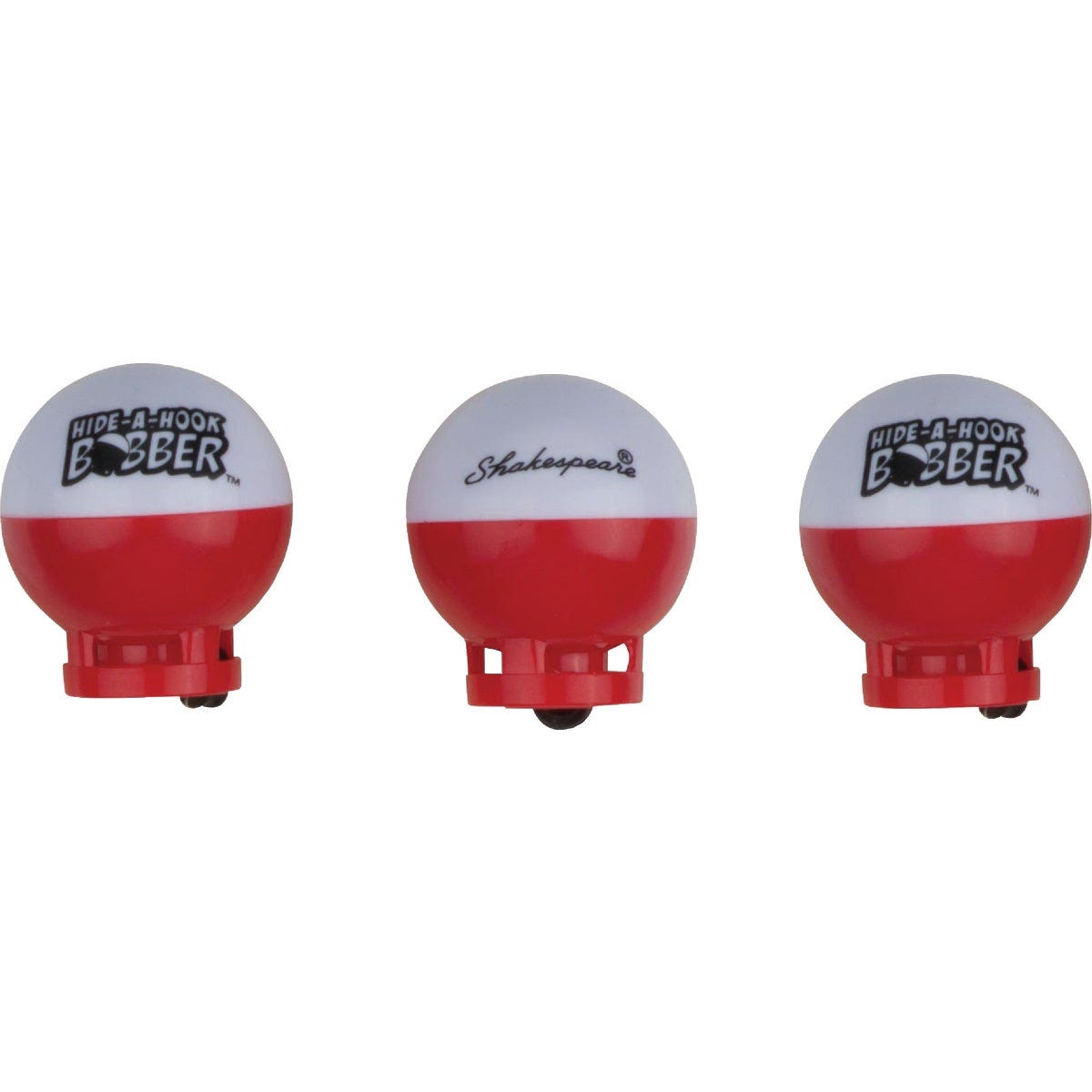 Shakespeare Hide-A-Hook Bobber (3-Pack)