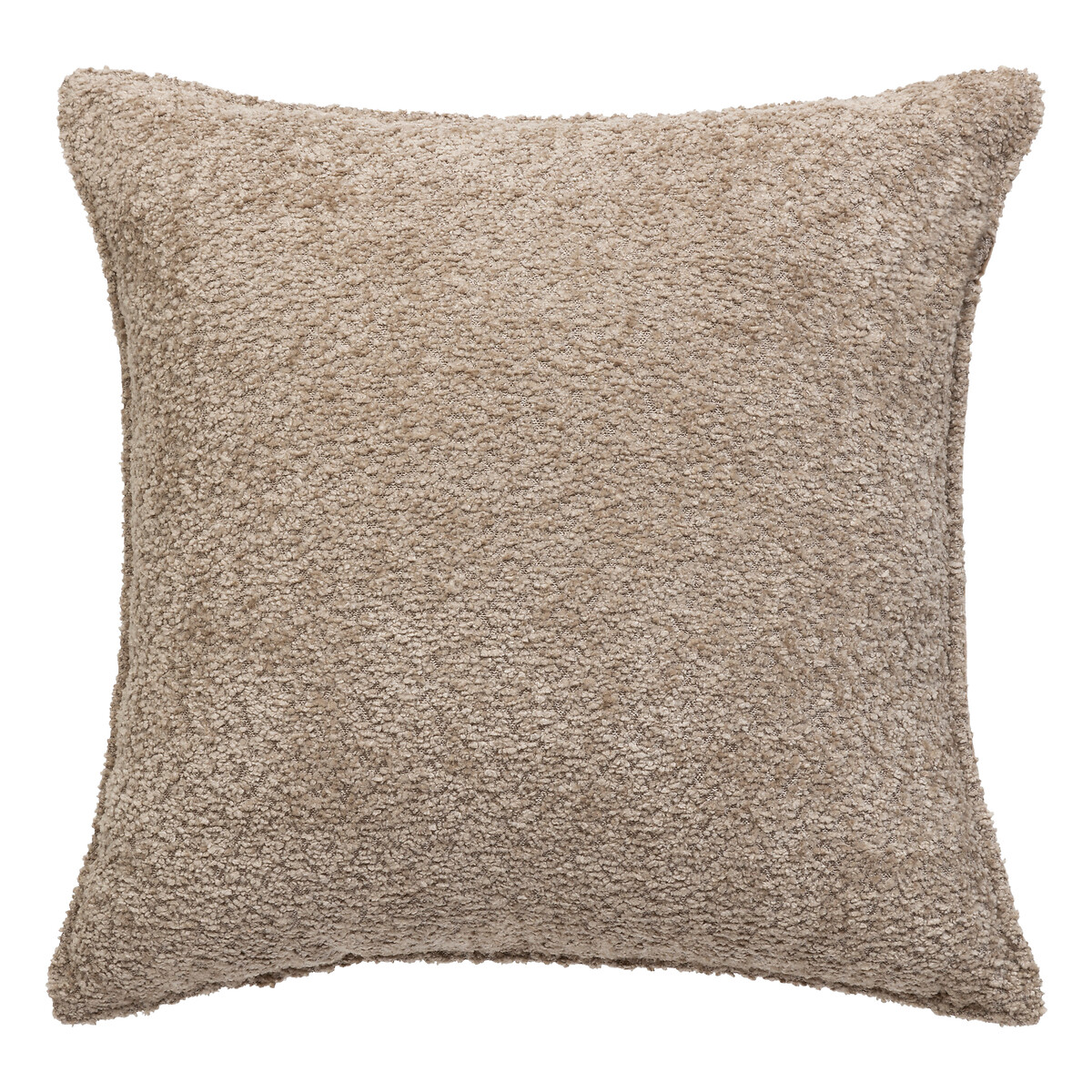 Terry cushion "Saona" Beige linen, 45x45 cm