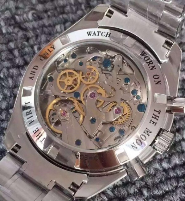 Replica Omega Speedmaster SS Apollo XVII 40th Anniversary SS Bracelet Manual Winding - Top club