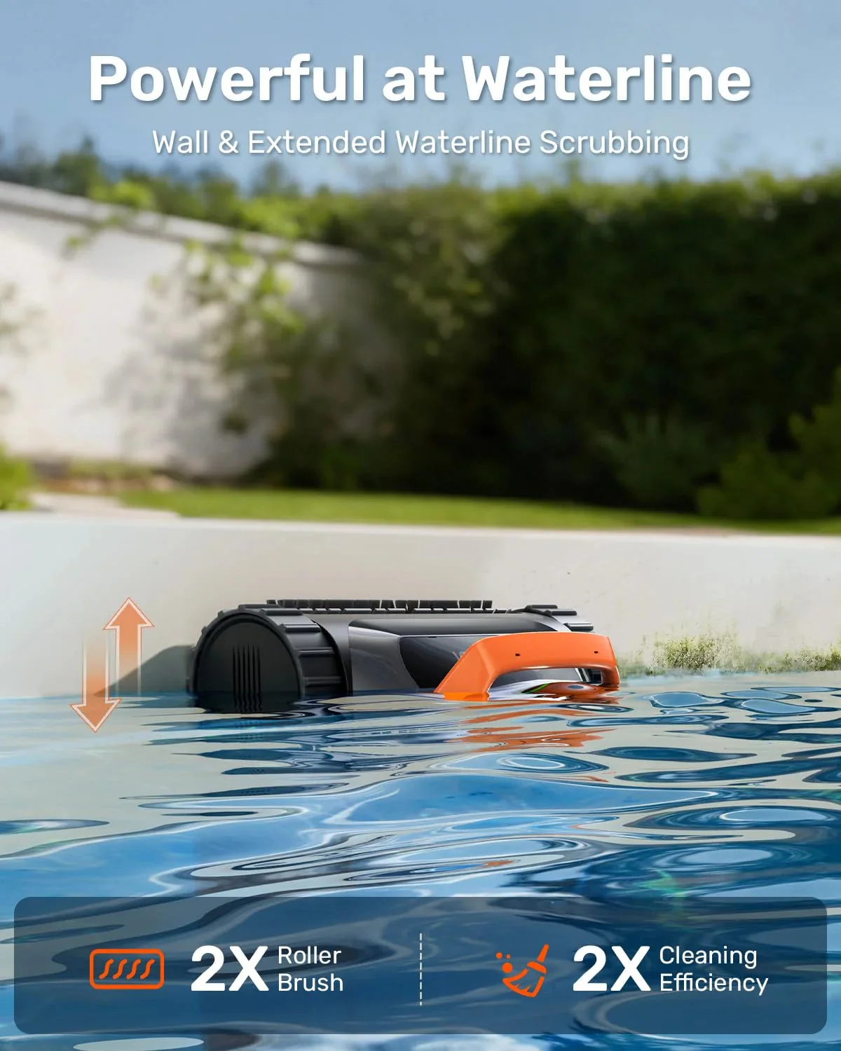 Cordless Robotic Pool Vacuum Cleaner With Smart Navigation And Wall And Waterline Cleaning - Image 4 Cordless Robotic Pool Vacuum Cleaner With Smart Navigation And Wall And Waterline Cleaning - Image 4