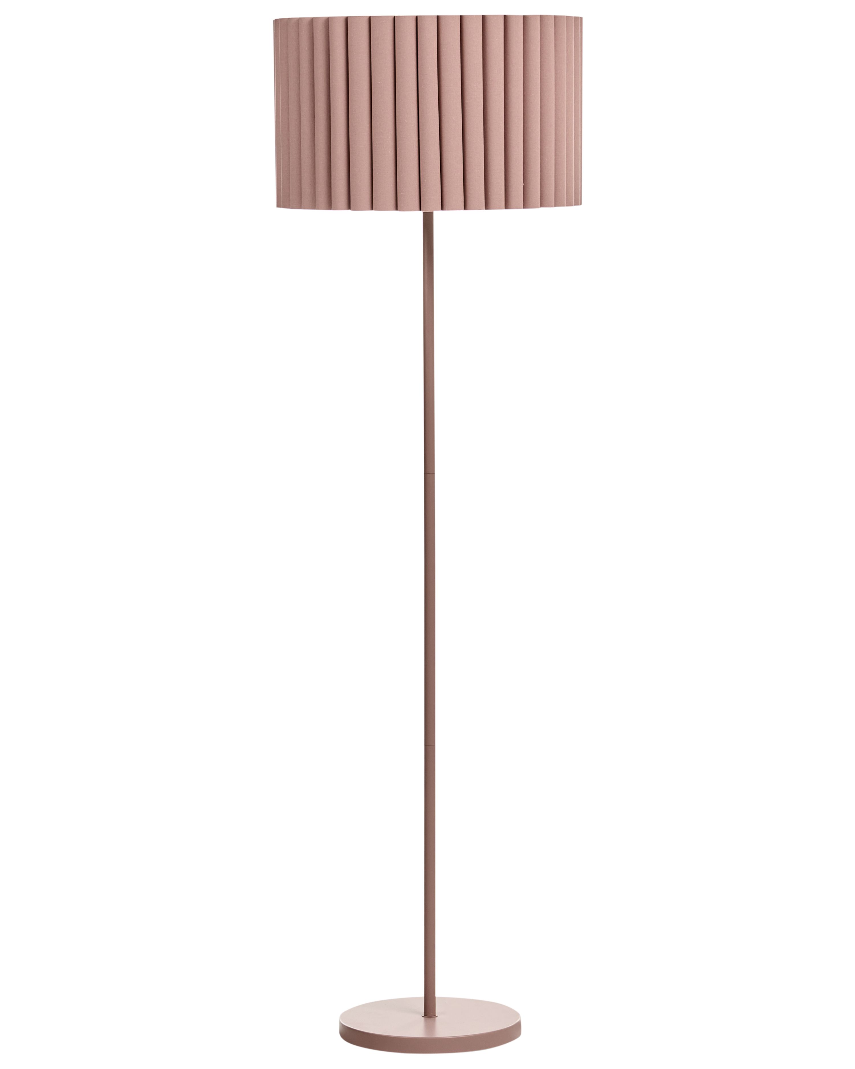 Floor Lamp LOURENS Metal Light Brown