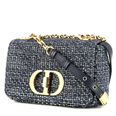 Dior Caro shoulder bag in black leather cannage1:1High-quality replica