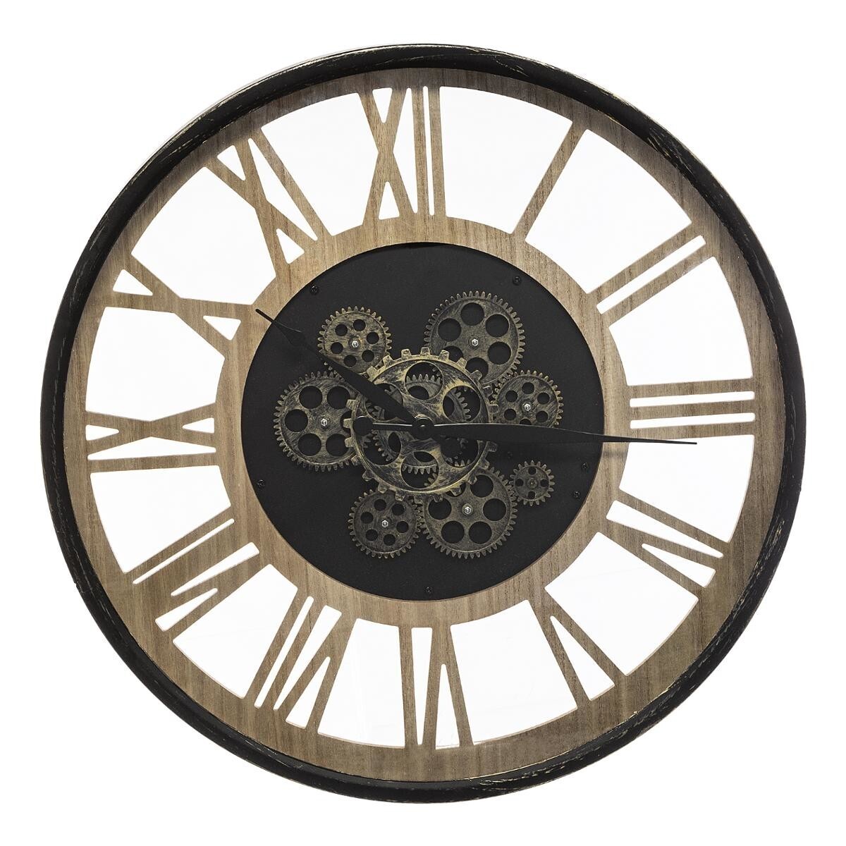 Clock"Paul" Black, D.57 cm