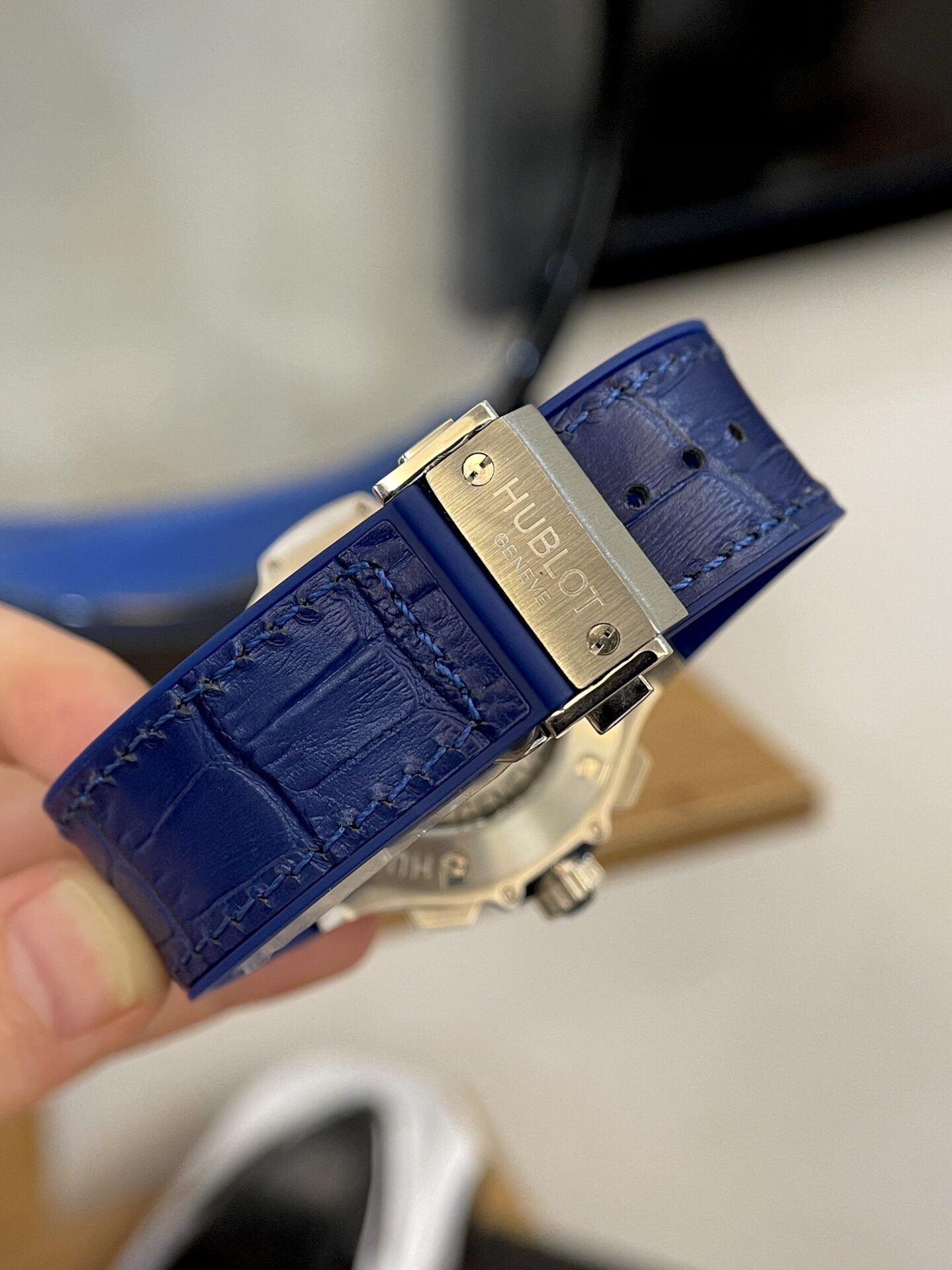 Hublot Replica Watch Big Bang Chronograph Blue 44mm - Top club