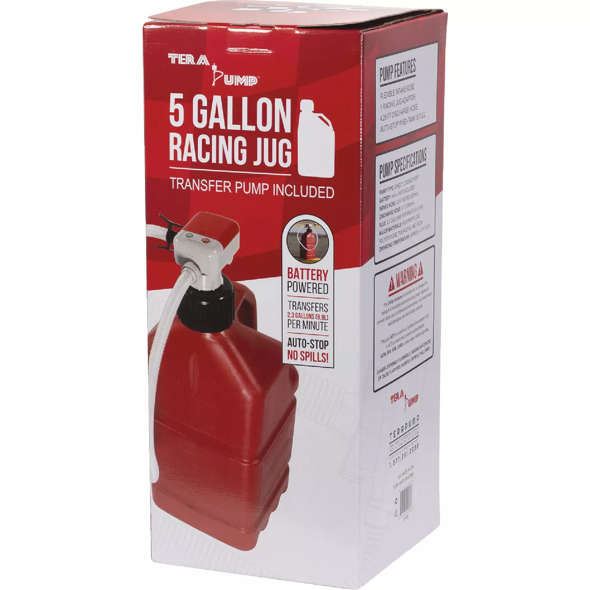 Tera Pump 5 Gal. U-Jug & Transfer Pump Combo