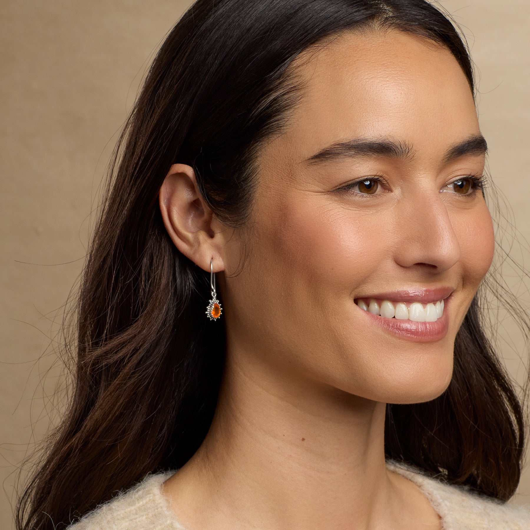 Carnelian Bonfire Earrings - Sundance Clothing