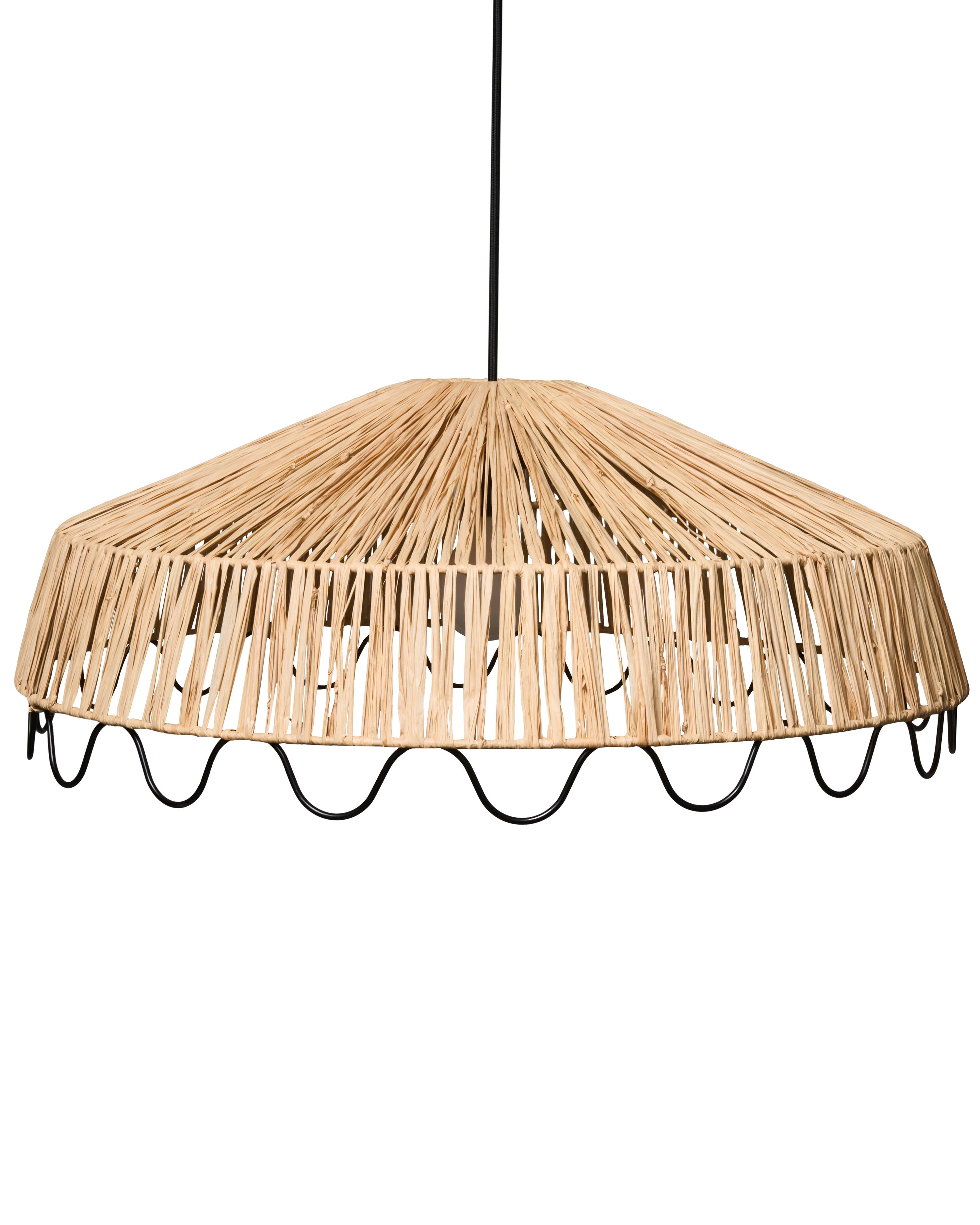 Pendant Lamp ARENAL Wicker Natural