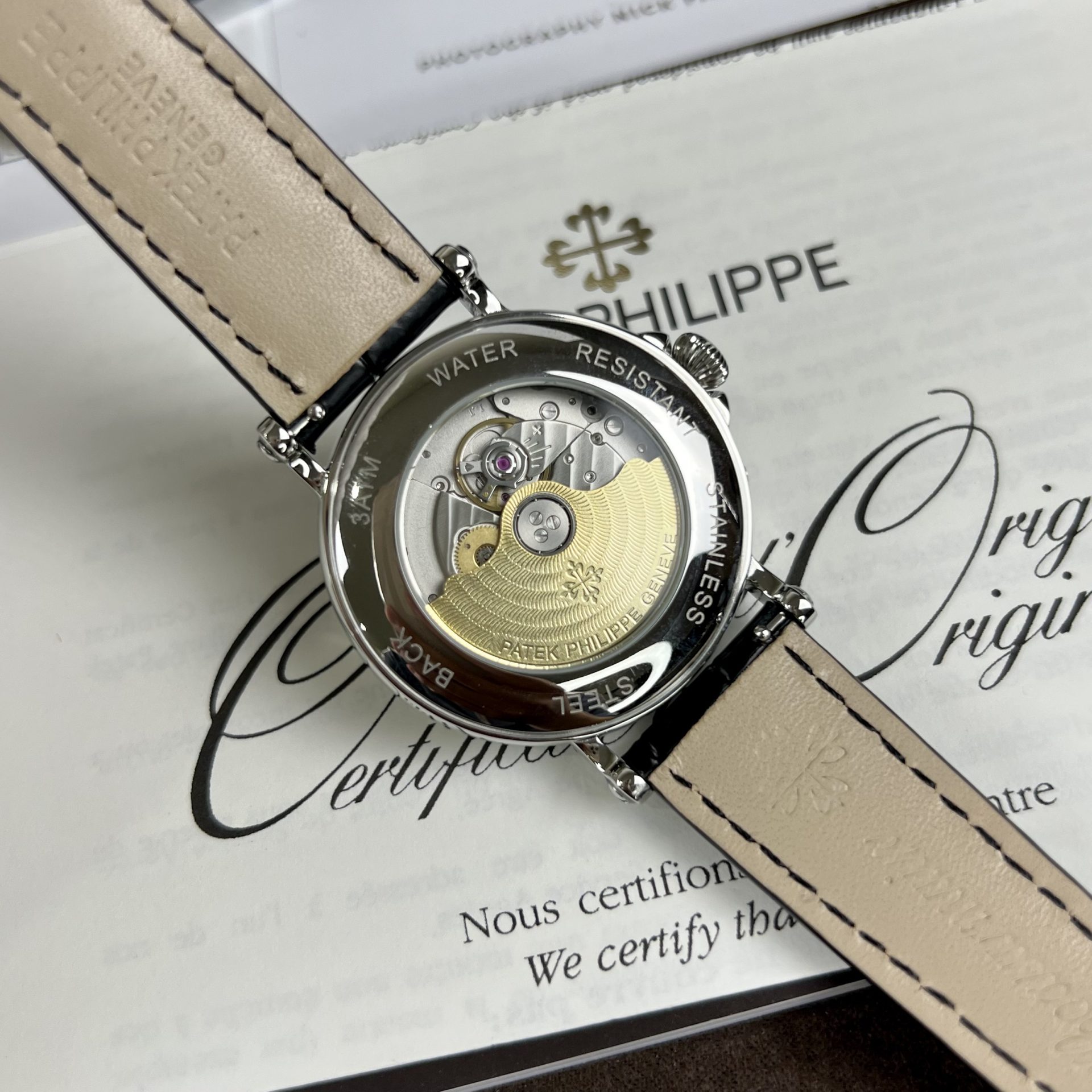 Patek Philippe Replica Watches Grand Complications 5159G White Dial 38mm - Top club