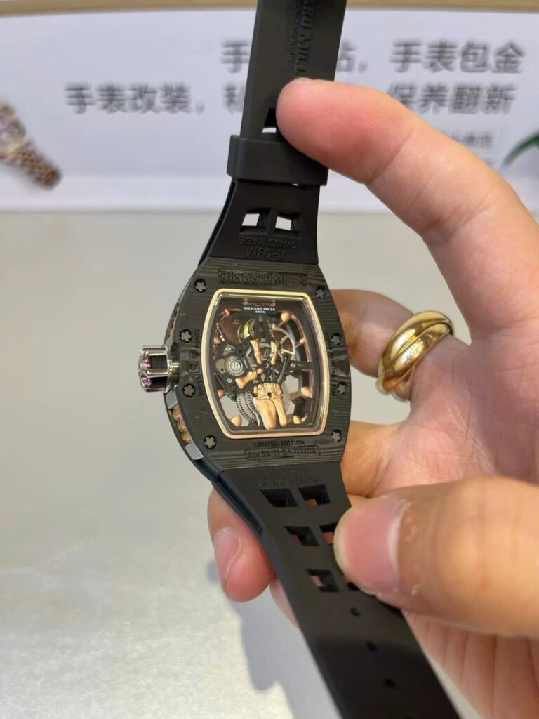 Richard Mille RM66 Custom Tourbillon Carbon 18K Gold Wrapped VIP 42.7mm - Top club