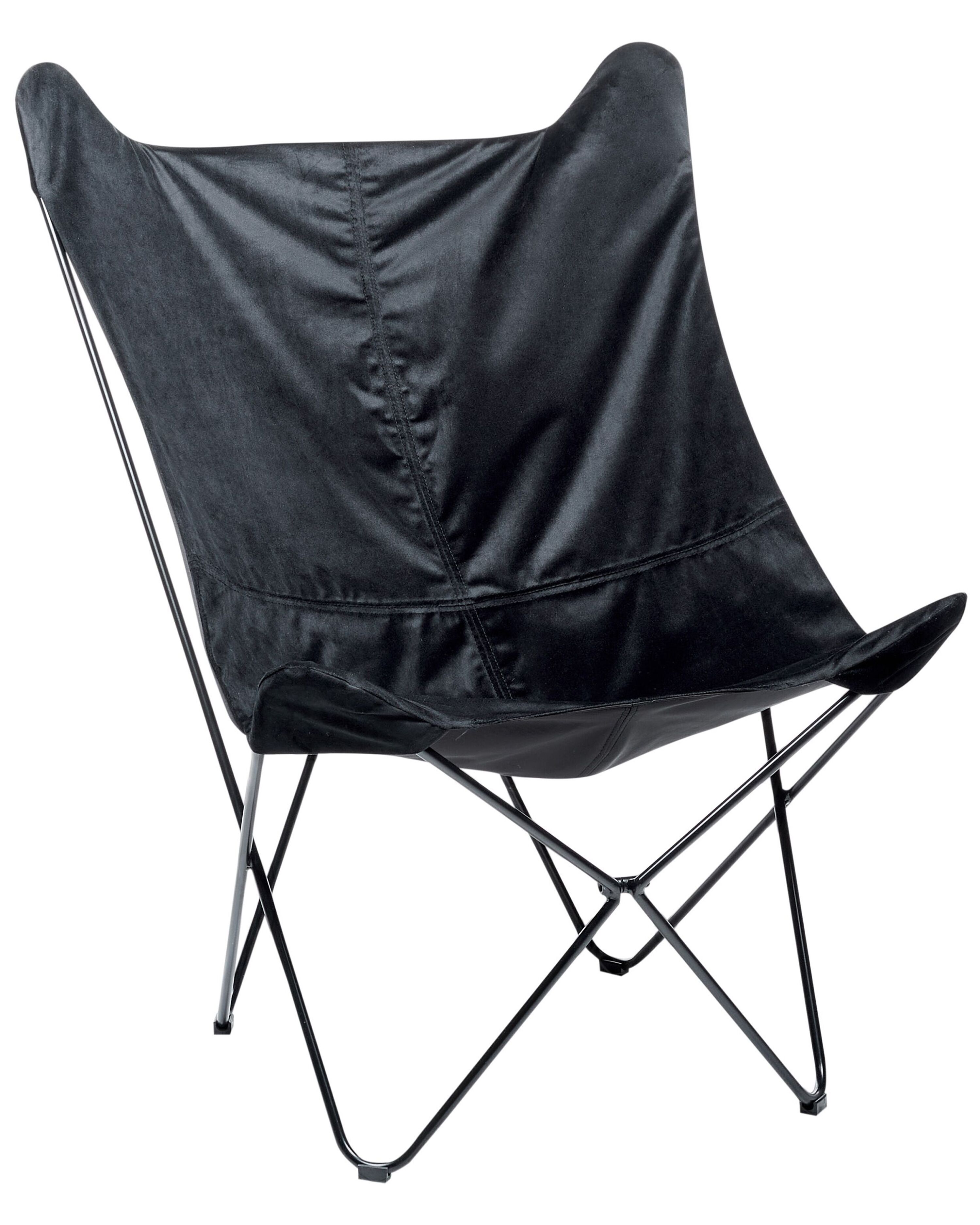 Armchair NYBRO Velvet Black