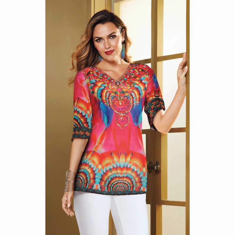 Catalina Tunic - MIDNIGHT VELVET CATALOG
